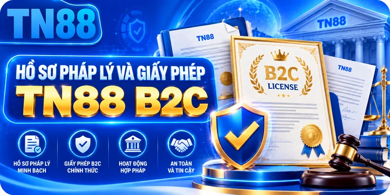 Hồ sơ pháp lý và giấy phép TN88 B2C