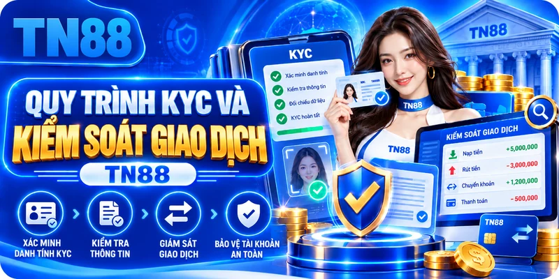 Quy trình KYC và kiểm soát giao dịch TN88